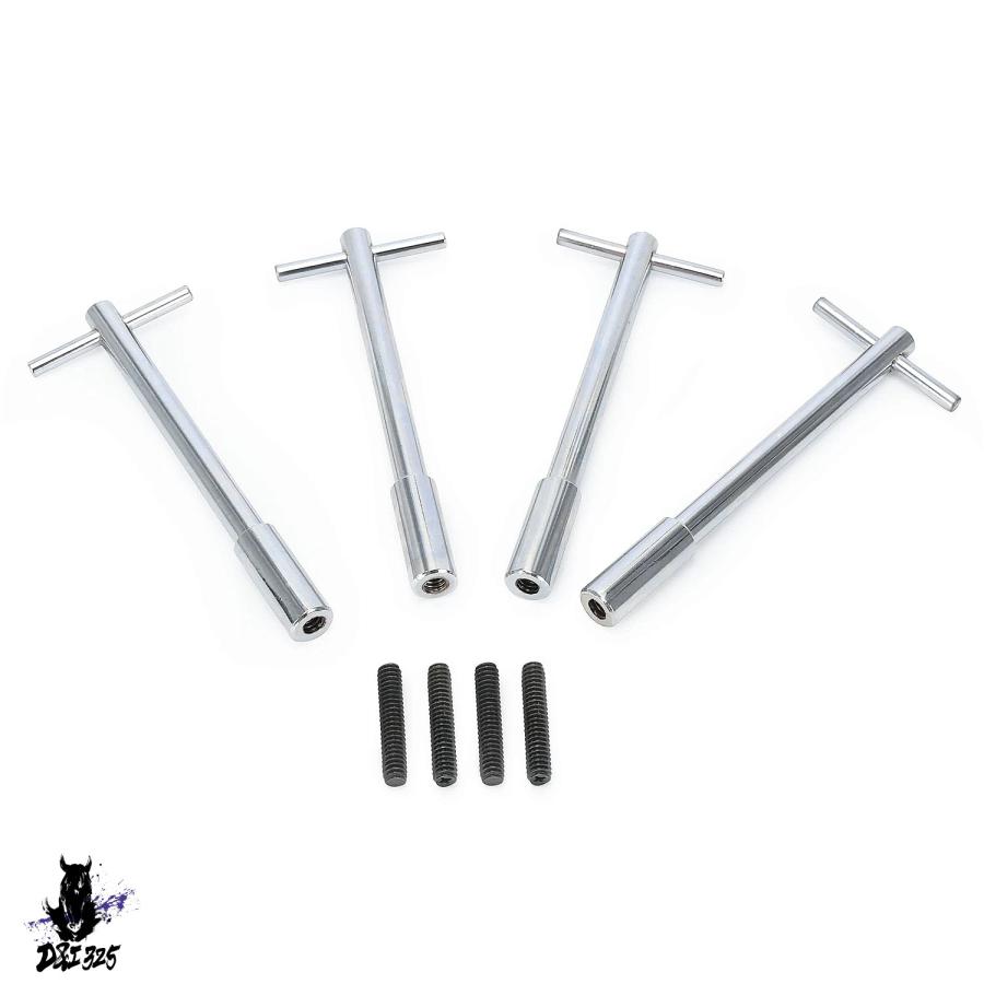 【互換品】 Chevy sbc 16個 1 4-20x1 4インチ wing Nut Spreader bar Tバーバルブカバー 265 283 302 305 307 327 350 400 社外製_2