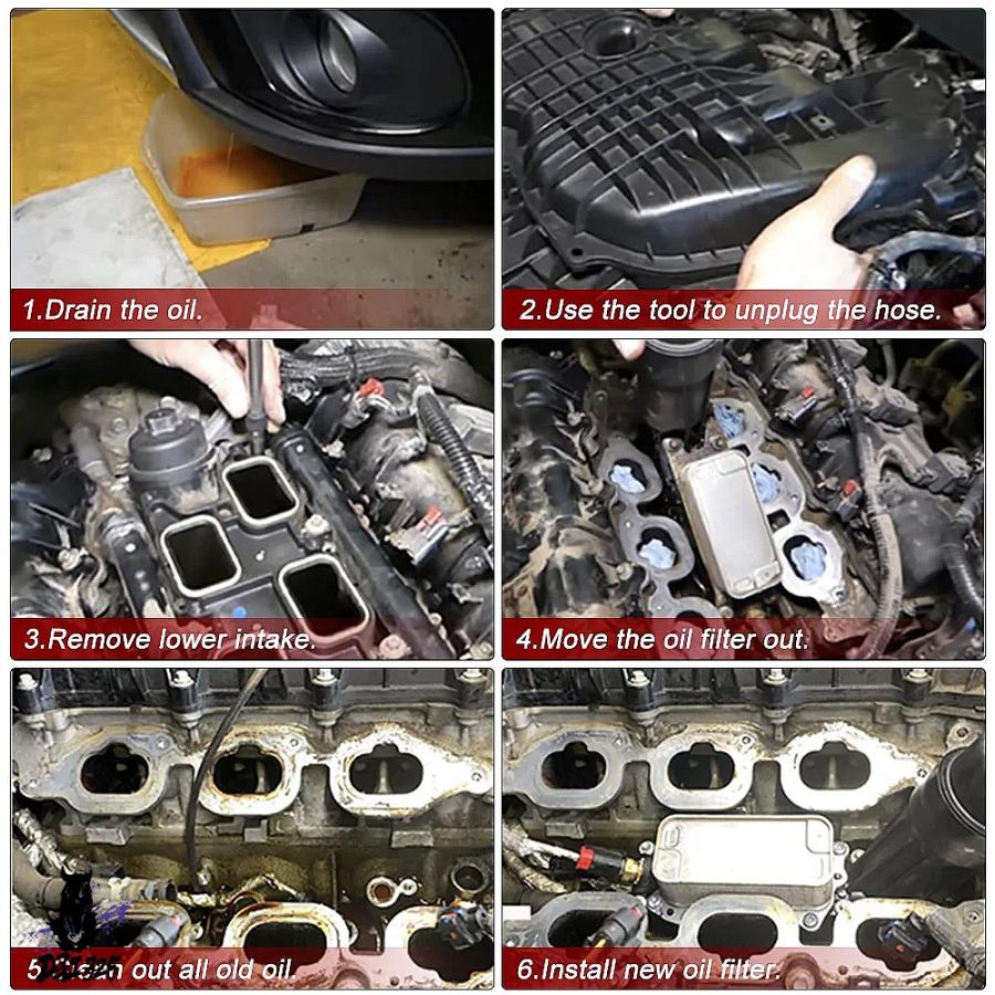 【互換品】 オイルフィルターアダプターハウジングエンジン オイルクーラーキット ジープ ダッジ クライスラー ラム3.6l v6 68105583ae 68105583af 68105583aaの画像