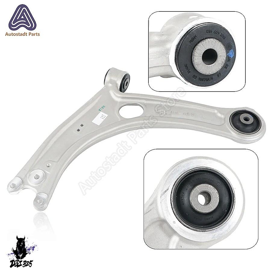 【互換品】 アウディ TTS 8S 2014-2020 A3 8V 2012-2018 VW ゴルフ mk7 ティグアン CC用アルミニウム製3Dフロントコントロールアーム407 8S0407151D 8S0 151 社_3