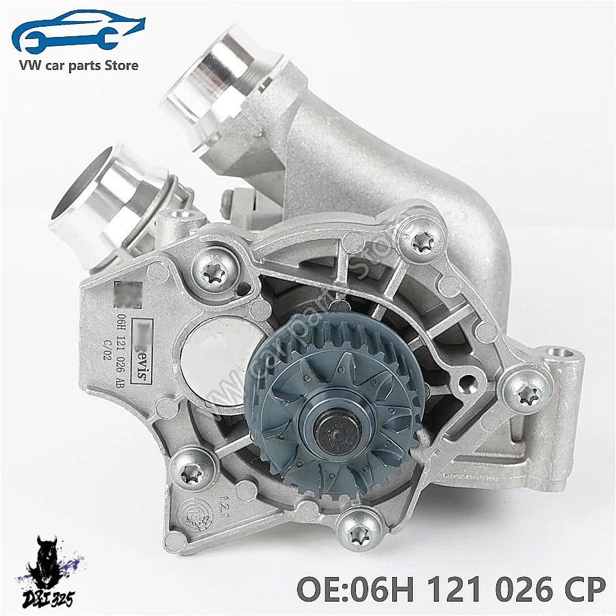 【互換品】 06H 121026 アルミ EA888 GEN2 ウォーターポンプアウディ A3A4A5Q5 VW ゴルフ MK6 GTI ...