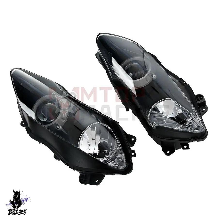 互換品】 ヤマハ YZF-R1 2007 2008用 バイクヘッドライトヘッドランプ