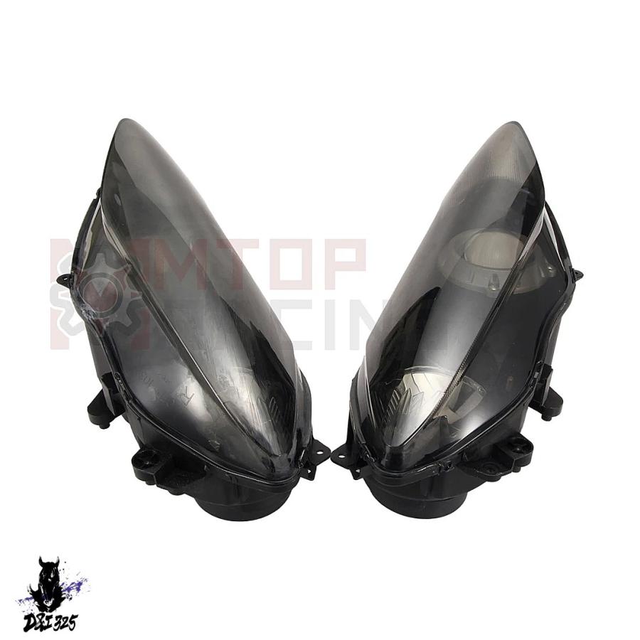 互換品】 ヤマハ YZF-R1 2007 2008用 バイクヘッドライトヘッドランプ