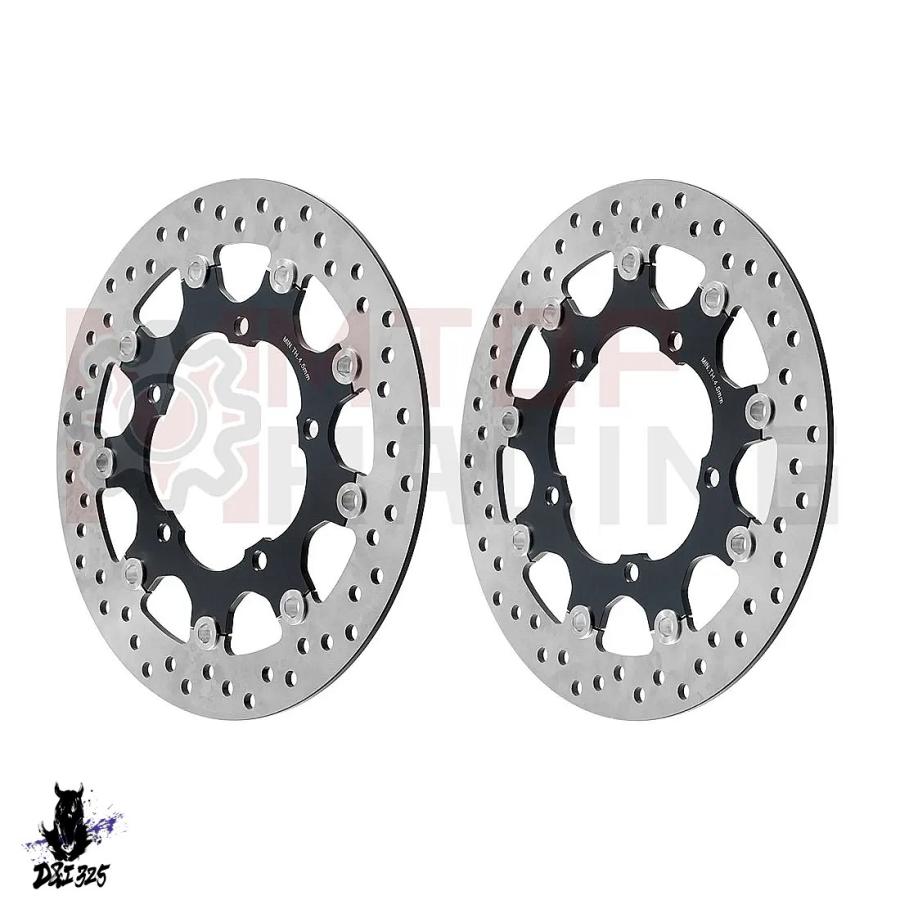 【互換品】 Suzuki GSF1250 Bandit ABS 2006-2011 GSX1250FA 2010-2014 フロントホイールブレーキディスク59210-44G11 ブレーキローター 社外製