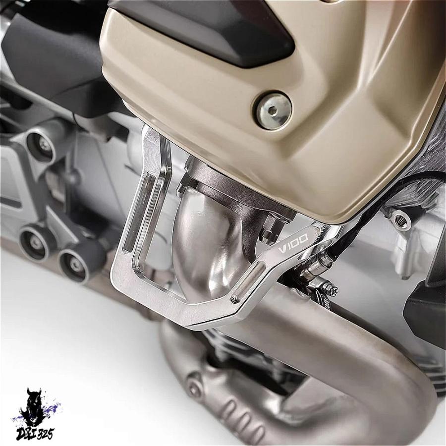 【互換品】 モト グッツィ V100 マンデッロ S V100 2022-2024用 モーターエンジンガードキット＆フレーム衝突保護アクセサリー 社外製の画像