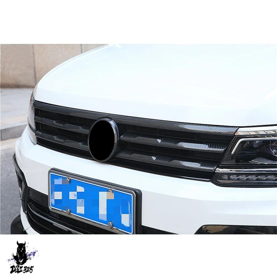 互換品】 VWティグアンmk2 2017-2021 フロントバンパー センターグリル