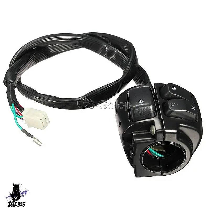 【互換品】 ハーレースポーツスターXL1200 883n アイアンダイナソフテイル Vロッド用 ブラックハンドルバー 1インチ ウィンカーコントロールライトスイッチ 社_3