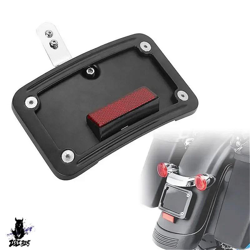 互換品】 ハーレーダビッドソン FLSTN デラックス ナンバープレート