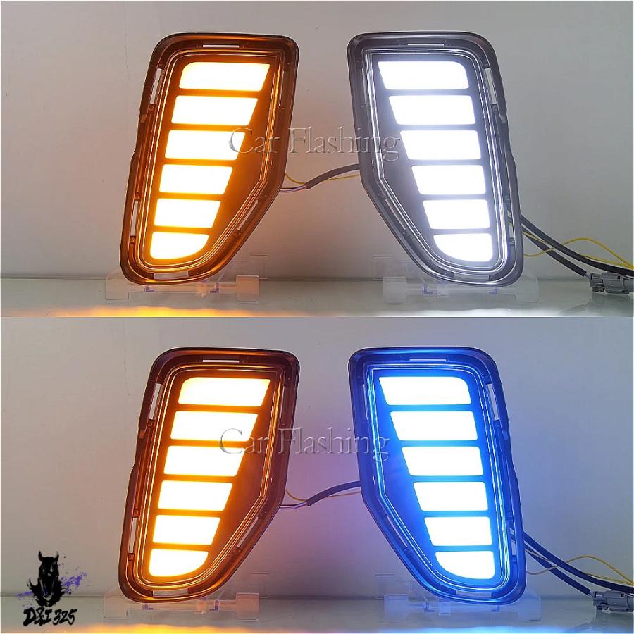 互換品】 2024トヨタ カローラクロス用 DRL LEDデイライト
