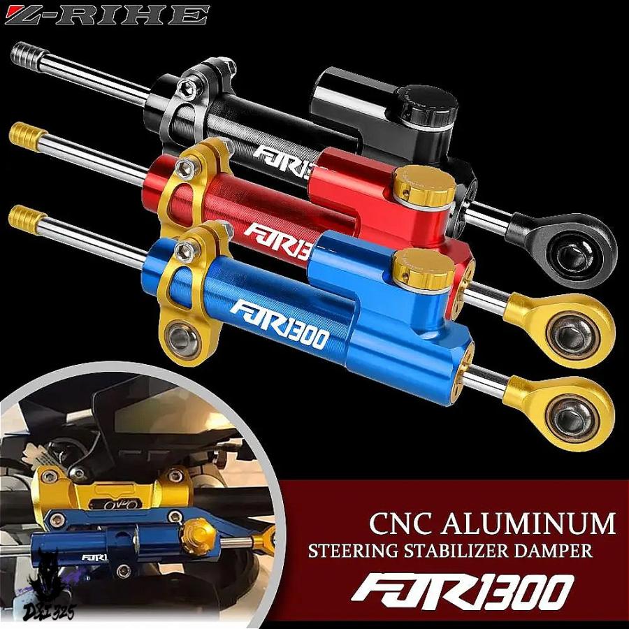 互換品】 ヤマハ FJR1300用 汎用バイクステアリングダンパーブラケット