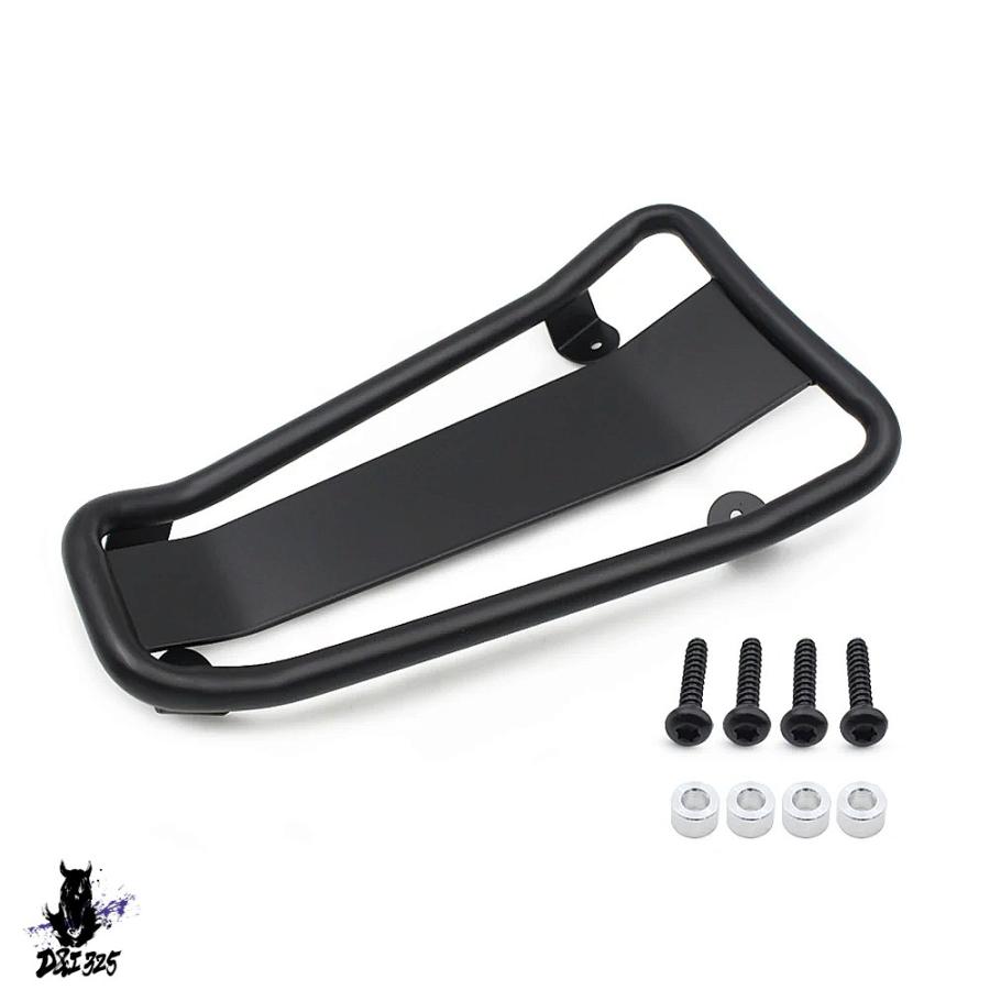 【互換品】 ベスパスプリントプリマベーラ150用リアフットペダルとラゲッジラックホルダーのバイクアクセサリー_4