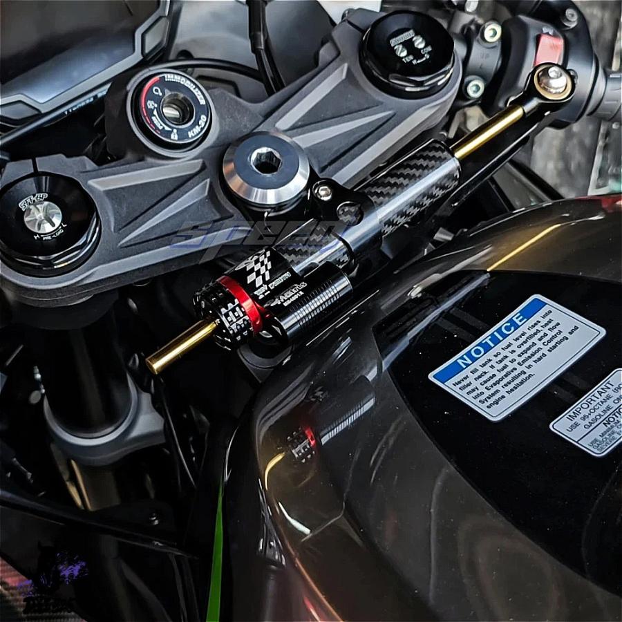 互換品】 カワサキ ニンジャZX-6R 2009-2024年用のステアリング