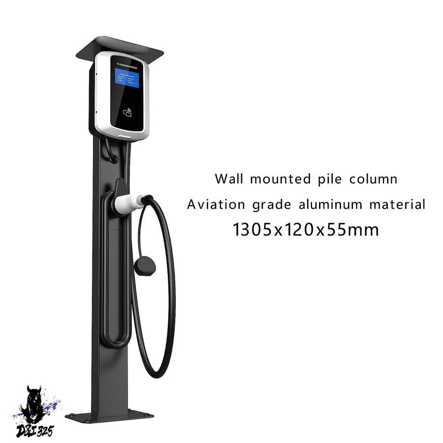 互換品】 アルミ製 Tesla 専用屋外用 EV 充電ペデスタルスタンド 社外
