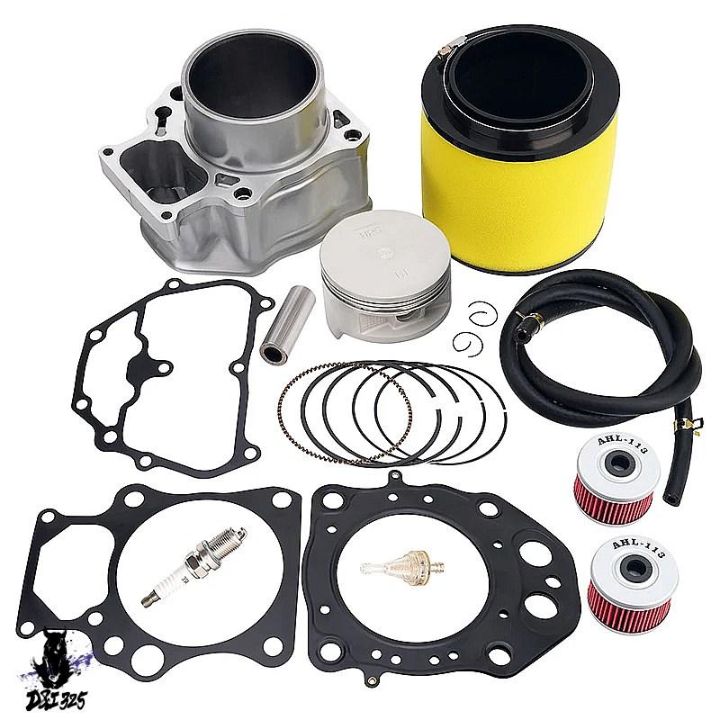 【互換品】 ホンダ ランチャー420 TR420 12251HP5601 12251HP7A01 17254H1000 1417 バイクシリンダーピストンシールセット フィルター 社外製の画像