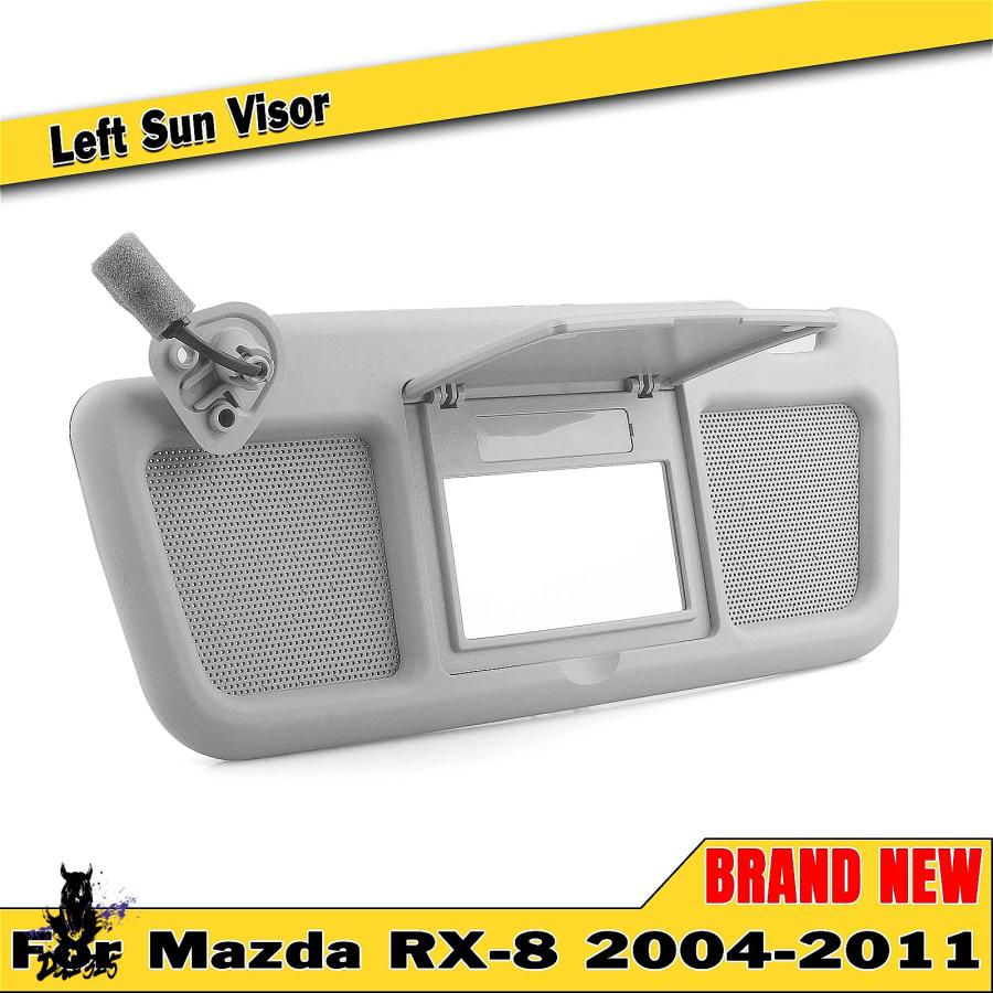 互換品】 マツダRX8 RX8 20042011 フロント左サイドカーサンバイザー