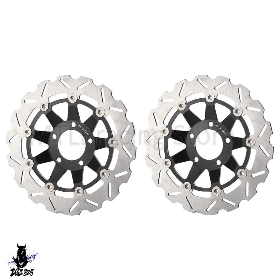 【互換品】 スズキ RGV250 19881990 GSXR250 RK GJ73A 1989 GSX400 GK74A 19881990 GSX400刀 1992 前輪ブレーキディスク 290mm 社外製_4