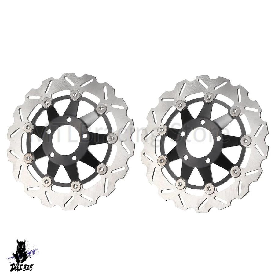 【互換品】 スズキ RGV250 19881990 GSXR250 RK GJ73A 1989 GSX400 GK74A 19881990 GSX400刀 1992 前輪ブレーキディスク 290mm 社外製_5