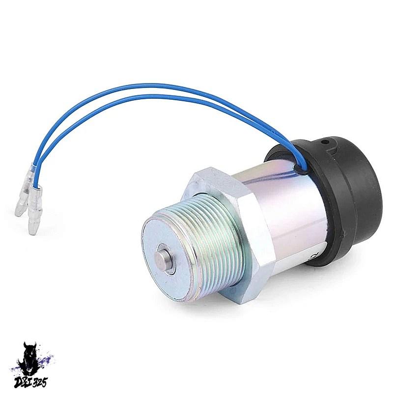 互換品】 三菱 S3L2E2 S4L S4L2用 ストップソレノイドバルブ 12V
