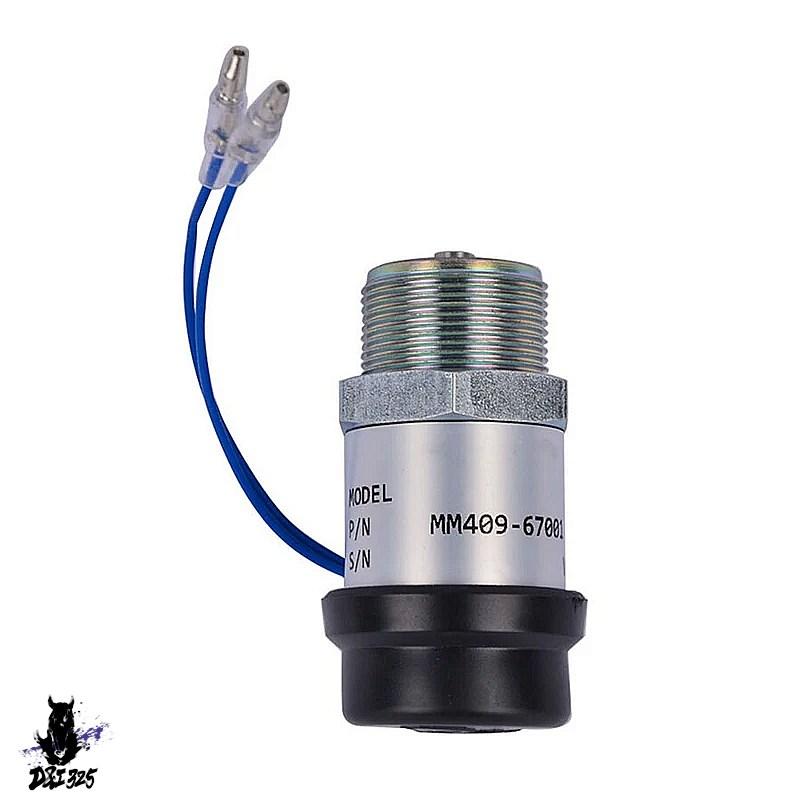 互換品】 三菱 S3L2E2 S4L S4L2用 ストップソレノイドバルブ 12V