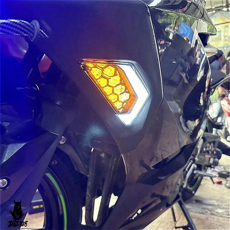 互換品】 カワサキニンジャ ZX6R ZX25R zx4r 300 400 500 650 LED
