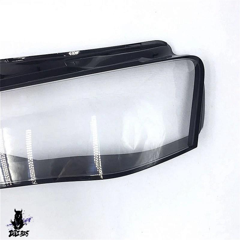 【互換品】 ランプシェード ガラスレンズ クリアヘッドライトシェード アウディ A4 A4L B9 20132015 右側 : D&I 325 ...