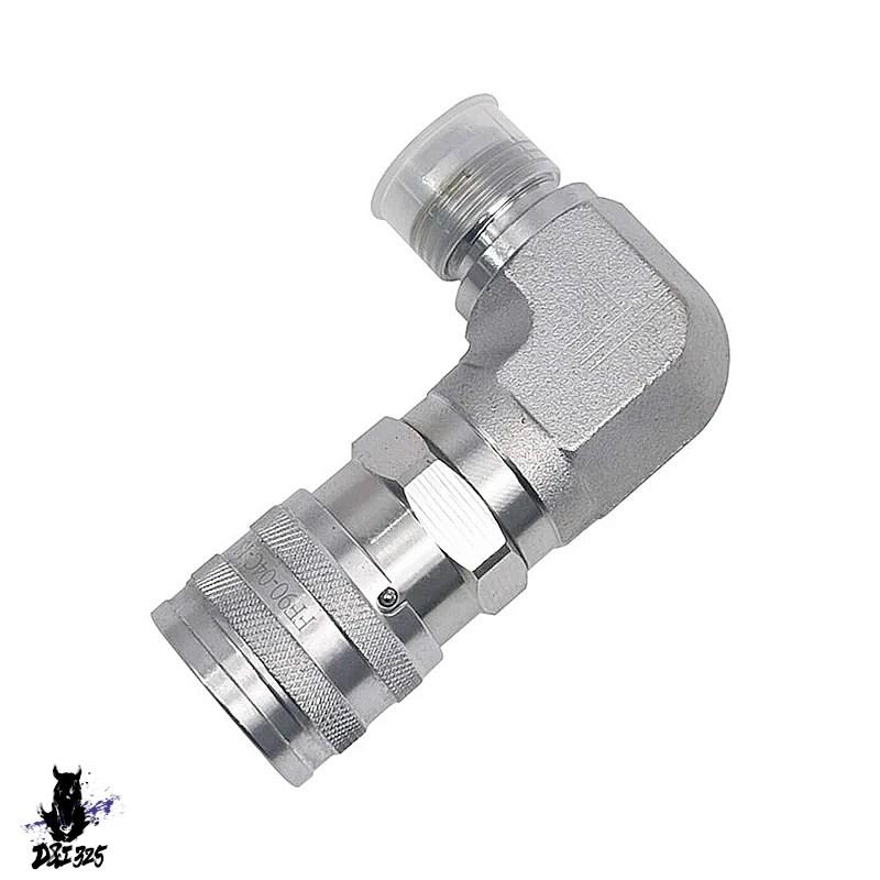 【互換品】 ボキャットスキッドローダー 753 751 653 オスメス 7246781 7246795 油圧フラットカプラー 社外製 : D ...