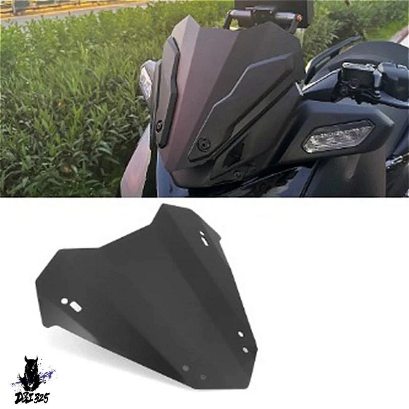 【互換品】 2023ヤマハ XMAX 300 用 シルバー フロントガラスウィンドデフレクター 社外製_1