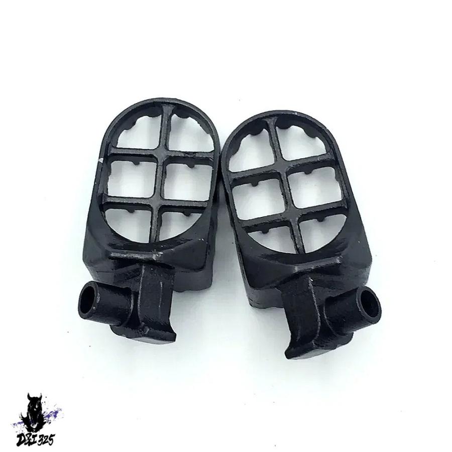 【互換品】 2003年 2004年 スズキ RM125 RM250 ダートMXバイク用 スチールフットペグ バイクパーツ 社外製_2