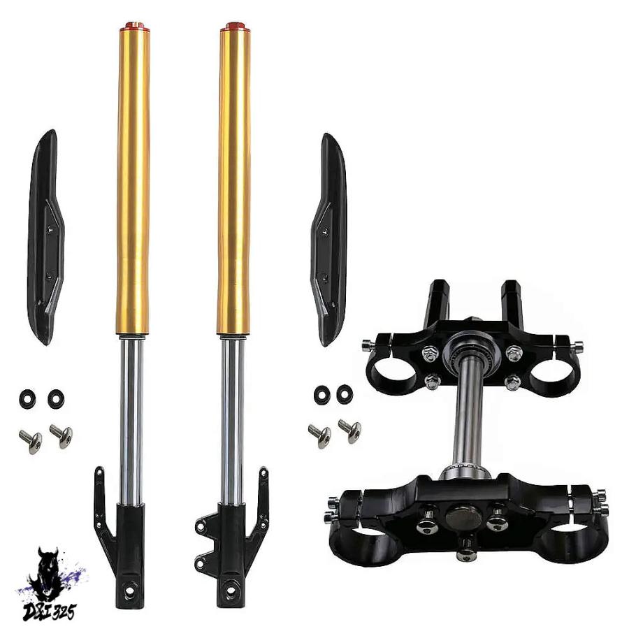 互換品】 自転車フロントフォーク トリプルツリークランプ 12mm 630mm