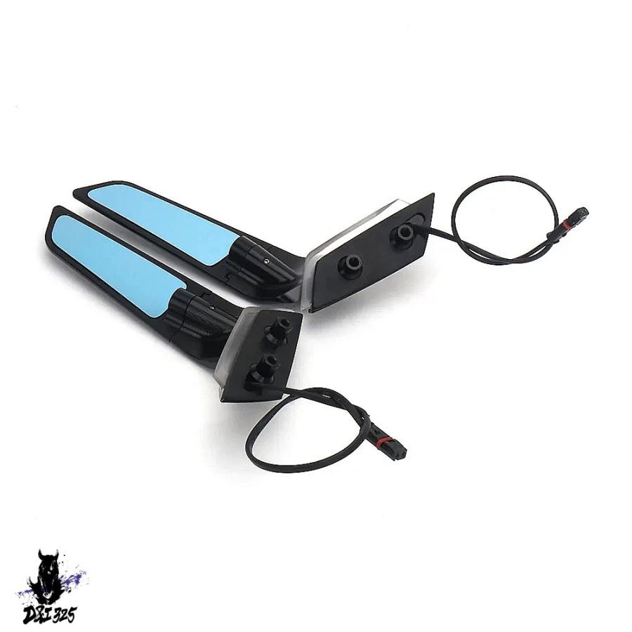 【互換品】 バイク LED ウインカー ミラー 360 ° 回転可能 BMW S1000RR S1000 RR s1000rr 2019 2020 2021 2022 2023 社外製の画像