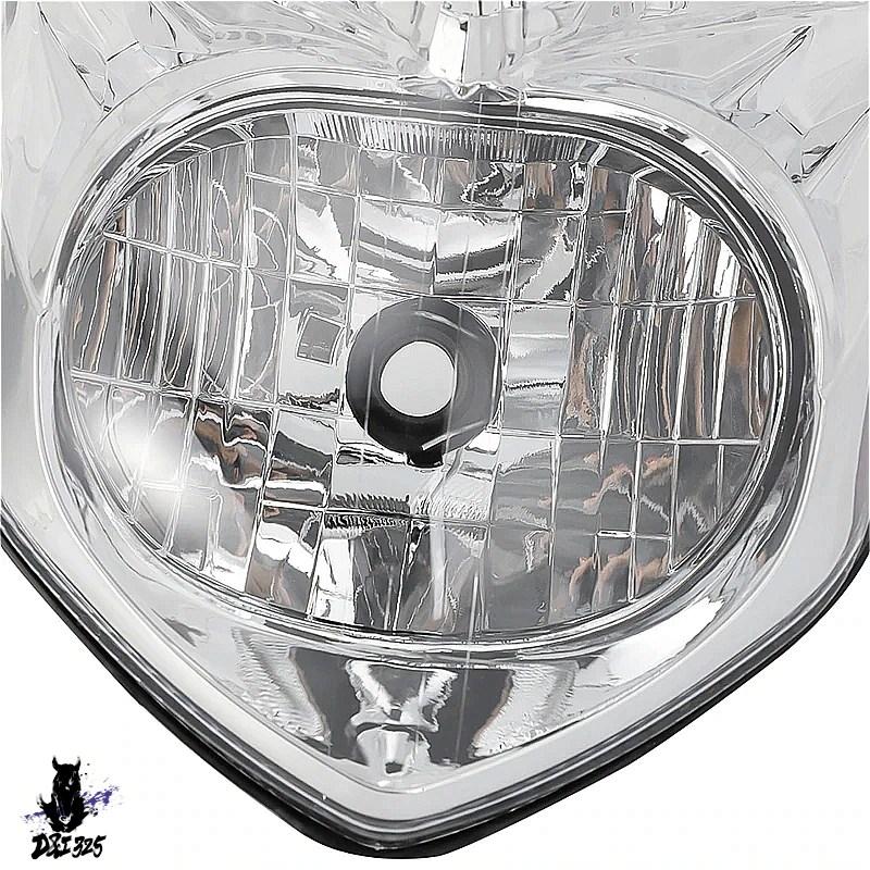 【互換品】 バイク バイク ヘッドライト フロントヘッドライトカバー ヤマハ LEDヘッドライトカバーfz8 xj6n xj6 fz8n 2011 2012 2013 2014 2015 社外製の画像