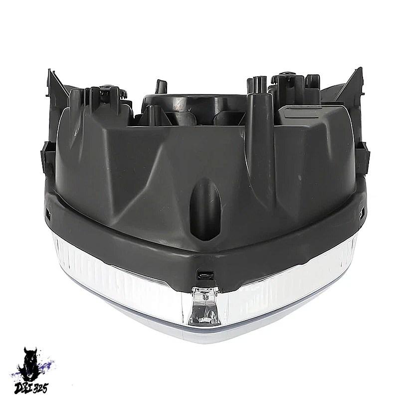 【互換品】 バイク バイク ヘッドライト フロントヘッドライトカバー ヤマハ LEDヘッドライトカバーfz8 xj6n xj6 fz8n 2011 2012 2013 2014 2015 社外製の画像