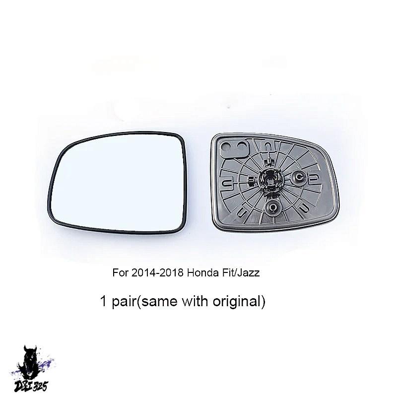 【互換品】 ホンダ フィット ジャズ 2003-2021 サイドバックミラーガラスレンズ サイドドアウィング交換 加熱 社外製_16