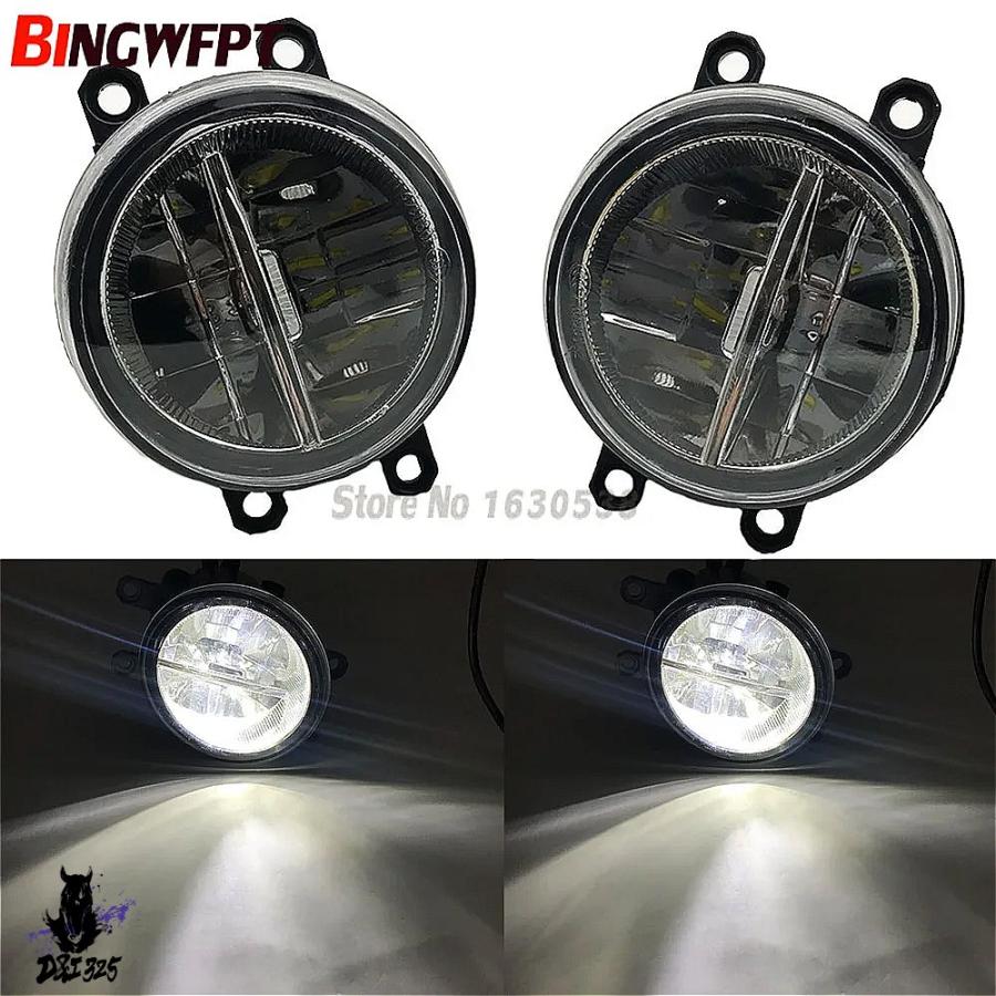 【互換品】 トヨタカローラ 2014-2016 用 フロントLEDフォグランプ H11 H8 12V 2個ペア 左右 社外製_3