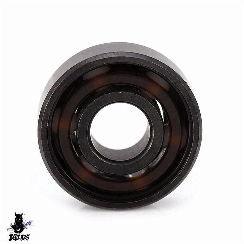 【互換品】 32ピースセラミックベアリングスケートボード用608ベアリングサイズ8x22x7mm ABEC-11ハイブリッド 6白zro2ボール 社外製_1