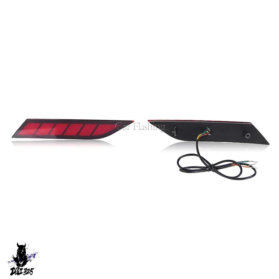【互換品】 トヨタヤリスクロス 2023-2024 用 LEDリフレクター バンパーライト リアフォグランプ ブレーキライト ダイナミックウィンカー 社外製_5