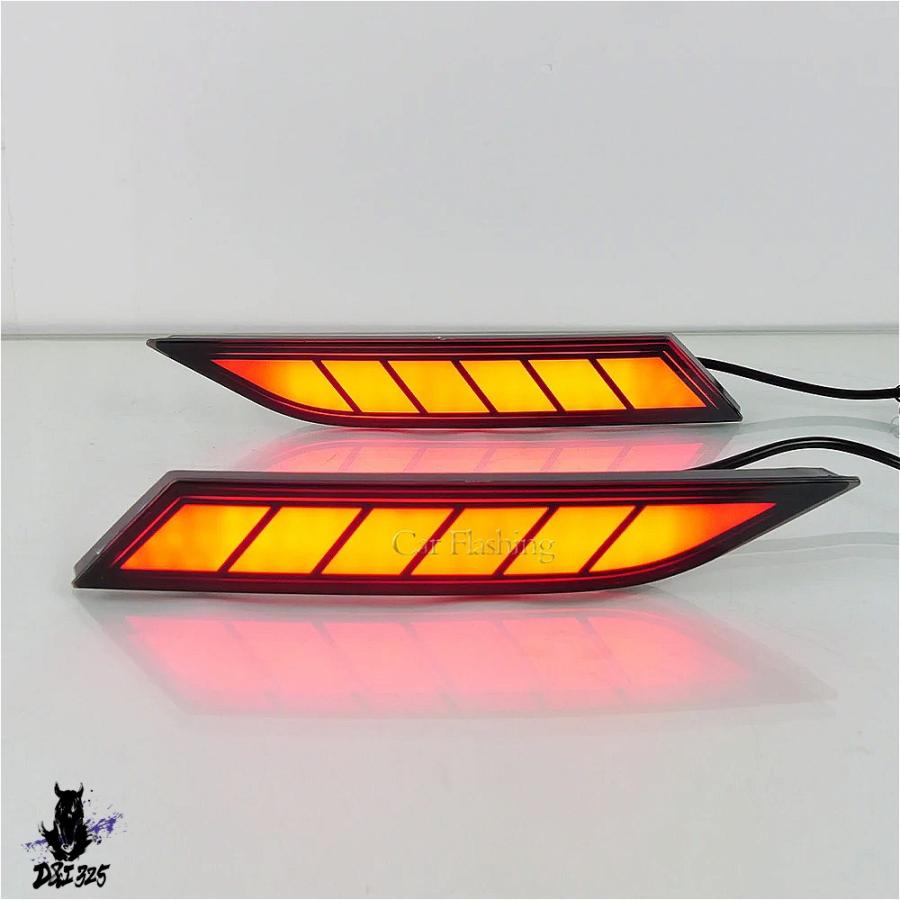 【互換品】 トヨタヤリスクロス 2023-2024 用 LEDリフレクター バンパーライト リアフォグランプ ブレーキライト ダイナミックウィンカー 社外製_6