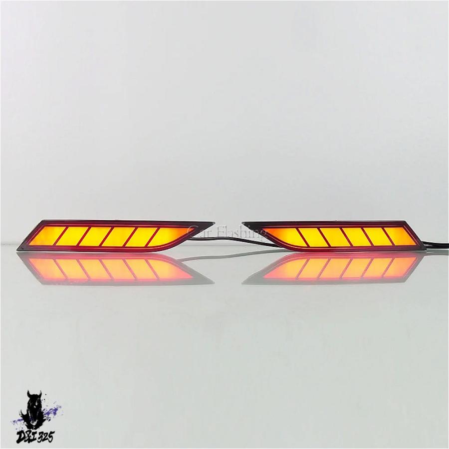 【互換品】 トヨタヤリスクロス 2023-2024 用 LEDリフレクター バンパーライト リアフォグランプ ブレーキライト ダイナミックウィンカー 社外製_7