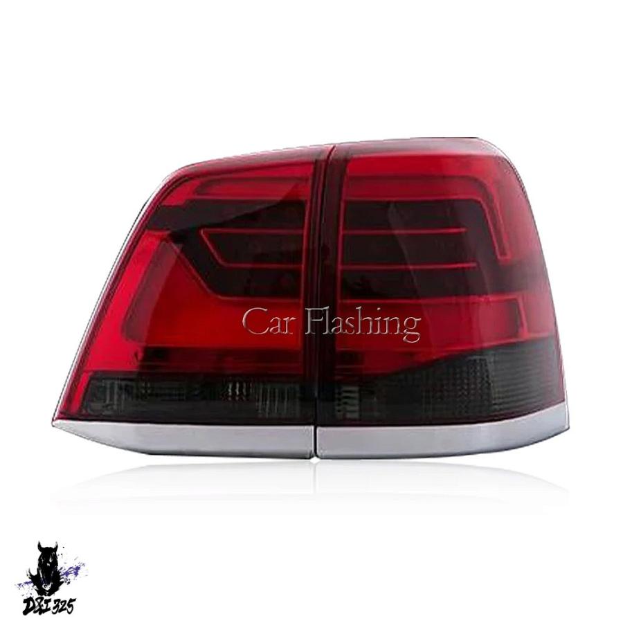 【互換品】 トヨタ ランドクルーザー LEDテールライト フォグランプペア2008-2015 社外製の画像