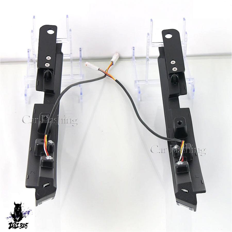 【互換品】 フォードブロンコ 2021-2024 LEDカーヘッドライト ダイナミックウィンカー フードライト サイドマーカー 社外製の画像