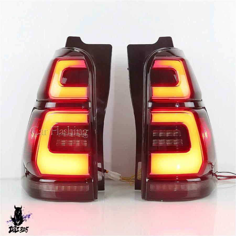 【互換品】 トヨタ4ランナー 2003-2006 テールライト＆ダイナミックリバースシグナルLEDカーヘッドライト 社外製_5
