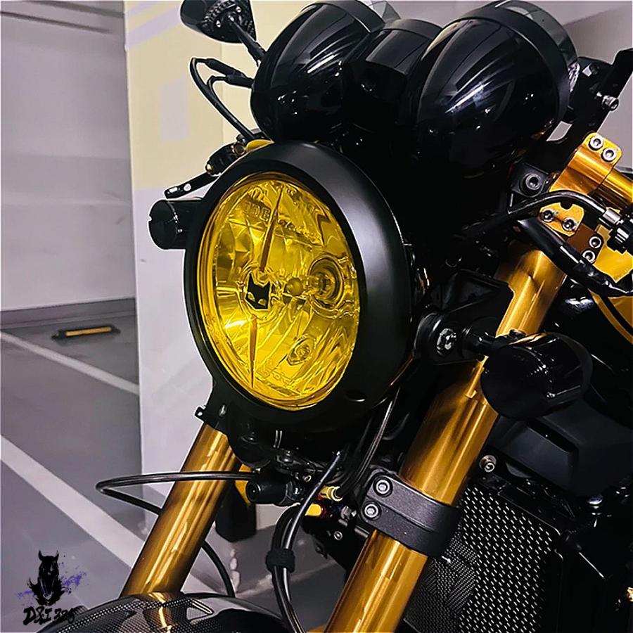 互換品】 カワサキ Z900RS 2018-2025用 ヘッドライトトリムリング