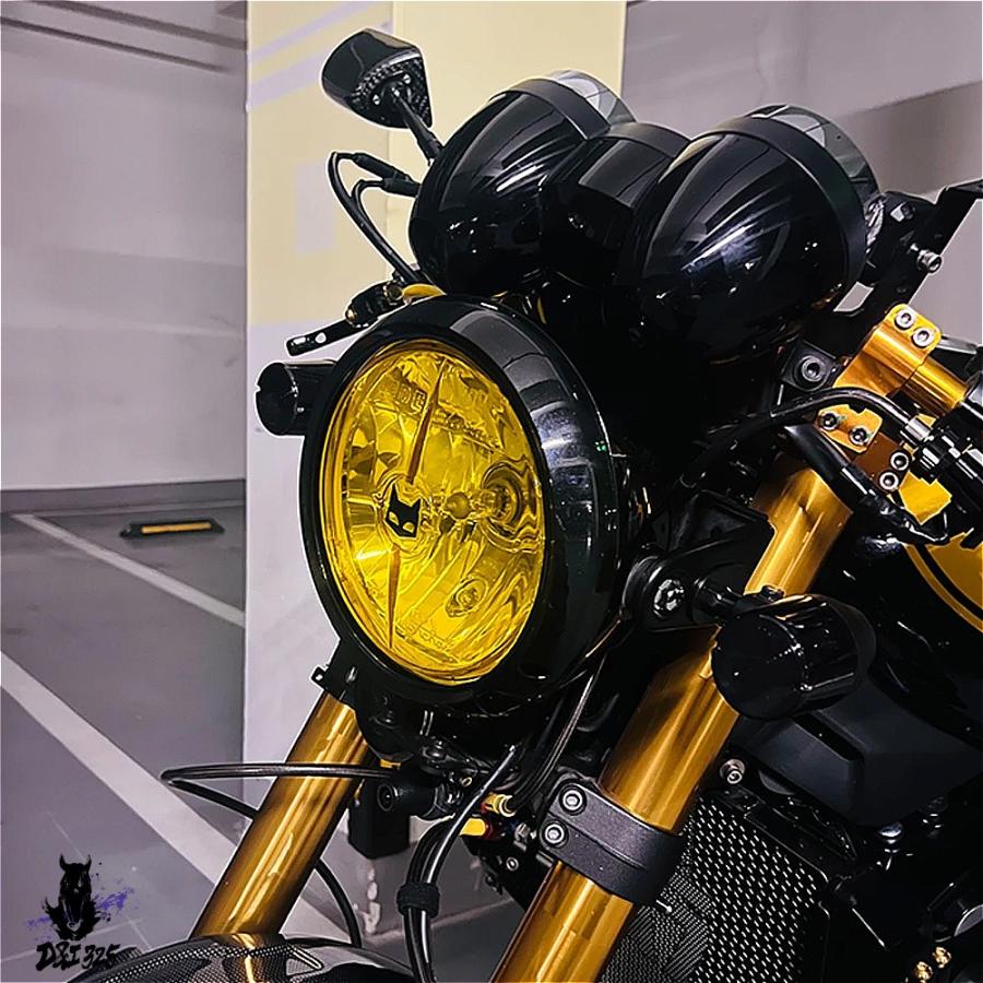 互換品】 カワサキ Z900RS 2018-2025用 ヘッドライトトリムリング