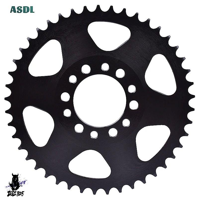 【互換品】 スズキ DR200 DS185 TC185 TS185 1975-1984年 45T リアチェーンスプロケット520 社外製 ...