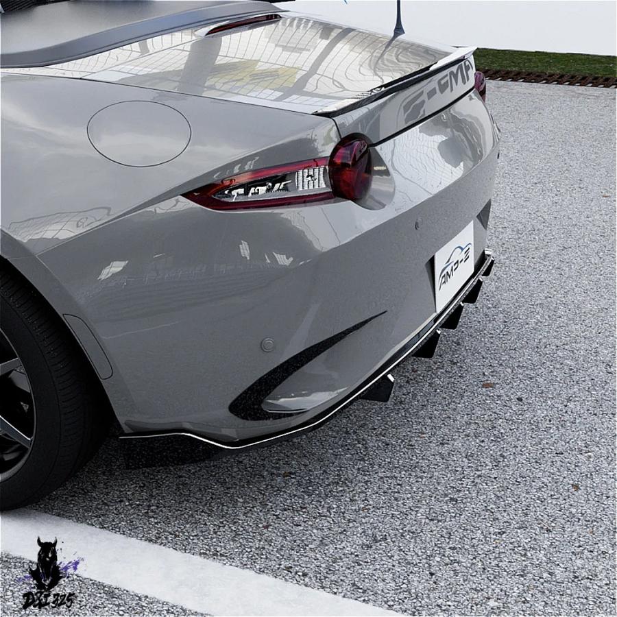 【互換品】 マツダMX-5 ミアタ ND 2016 3段リアバンパー 車体保護 カーアクセサリー 社外製の画像