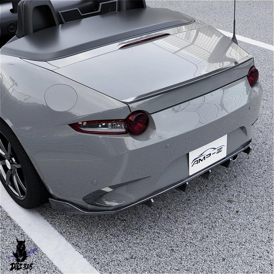 【互換品】 マツダMX-5 ミアタ ND 2016 3段リアバンパー 車体保護 カーアクセサリー 社外製の画像