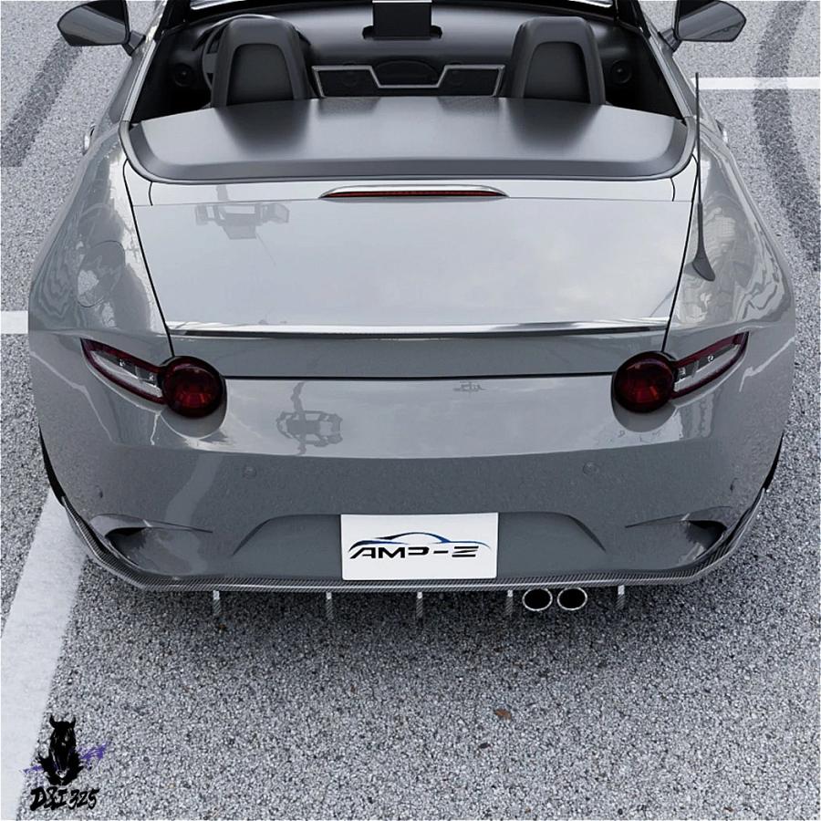 【互換品】 マツダMX-5 ミアタ ND 2016 3段リアバンパー 車体保護 カーアクセサリー 社外製の画像