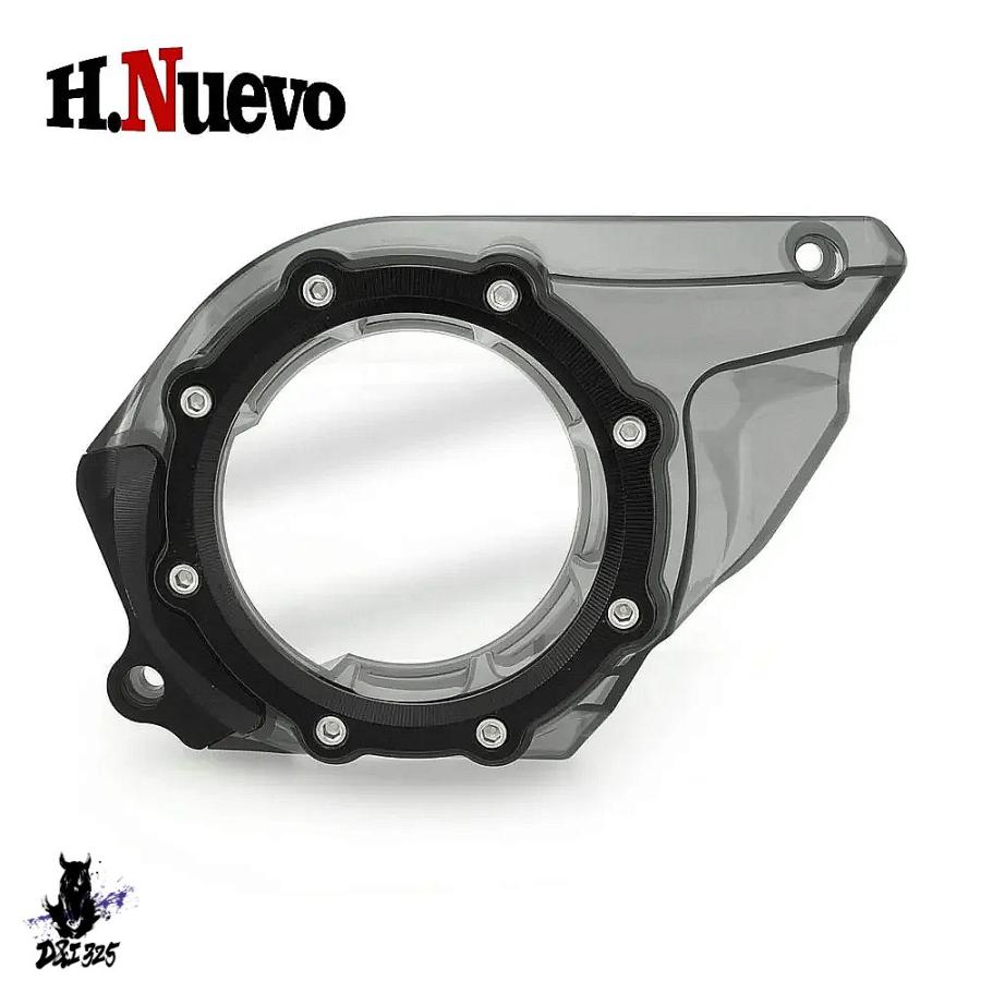 【互換品】 ピアッジオ GTV GTS 250 300 2019-2024 HPE 用 バイクトランスミッションチェーンカバー スプロケットガード 装飾アクセサリー PVC 社外製_3