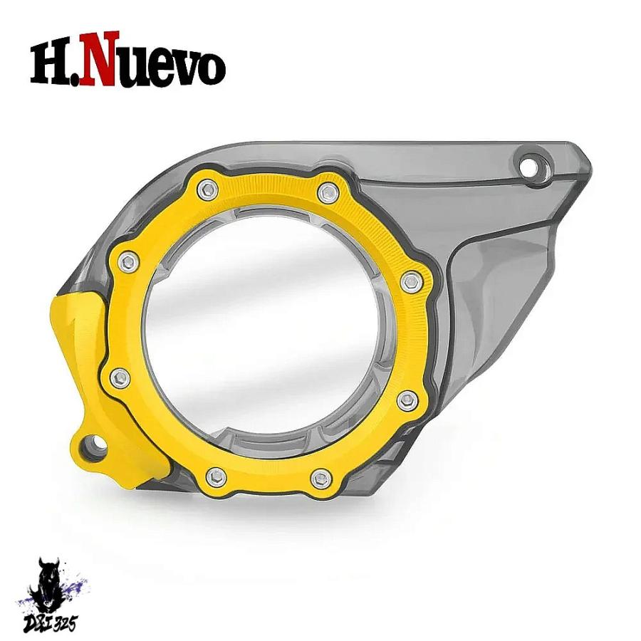 【互換品】 ピアッジオ GTV GTS 250 300 2019-2024 HPE 用 バイクトランスミッションチェーンカバー スプロケットガード 装飾アクセサリー PVC 社外製_4