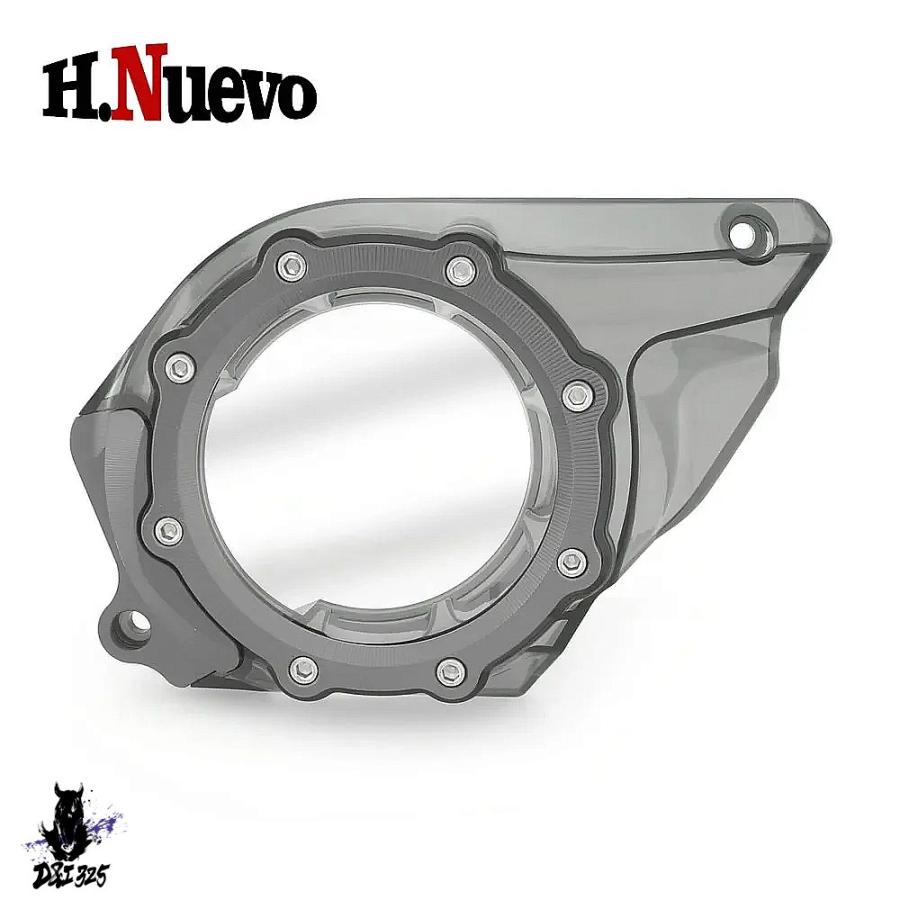 【互換品】 ピアッジオ GTV GTS 250 300 2019-2024 HPE 用 バイクトランスミッションチェーンカバー スプロケットガード 装飾アクセサリー PVC 社外製_5