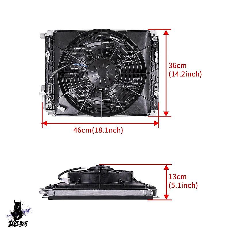 互換品】 汎用 冷却ファンセット 120w 14インチ x 18インチ ビンテージ
